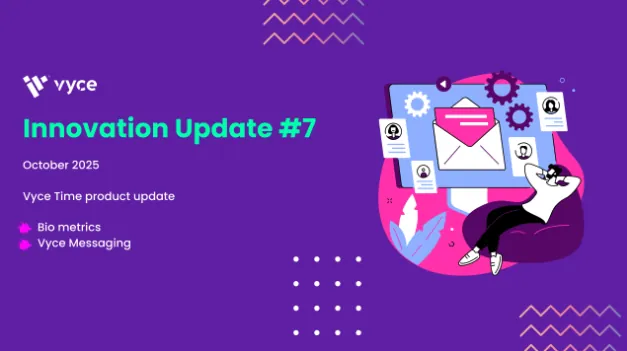 Vyce's Innovation Update #2 October 2025